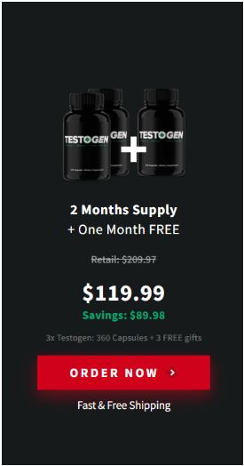 order testogen three bottle