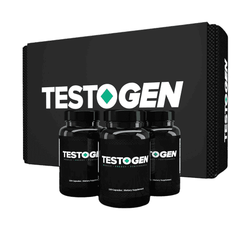 Testogen Bottle with box package